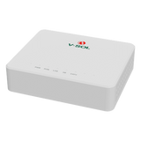 V2801T - ONU Bridge / Dual GPON-EPON / 1x SC/APC PON / 1x LAN Gigabit / 1x CATV / Triple Play / 130x100x30 mm (5.1x3.9x1.2 in)