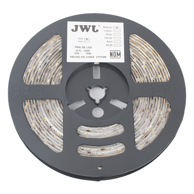JLTL-3528-IP65-B - JWJ JLTL-3528-IP65-B cinta luminosa Regleta luminosa universal LED 15 W 5000 mm