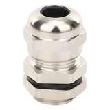 TXG-BM-12X1.5 - Conector Tipo Glándula / Ajustable 3-6.5 mm / Rosca M14 / IP68 / Latón Niquelado / -40℃ a 100℃