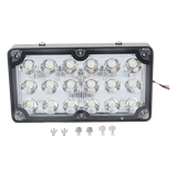 XLTE2315W - Luz de Escena LED / 6X3" / 12 VCC / 1.3 A Máx / Mica Clara / Montaje Permanente