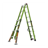 CONQUEST2.0 - Little Giant Ladder Systems Escalera Multi-Posiciones / 6.7 m (22') / Suelos Inclinados