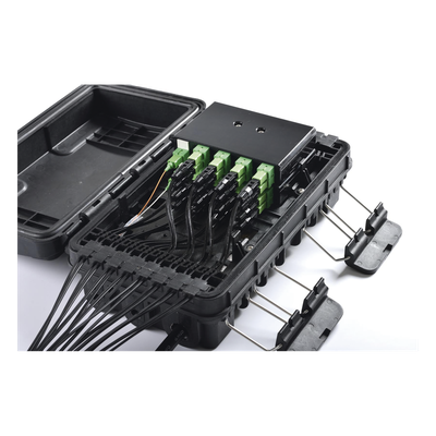 FDP-420E-16 - Fiberhome Caja de Distribución de Fibra Óptica / 24 Empalmes / 16 Puertos SC/APC Simplex