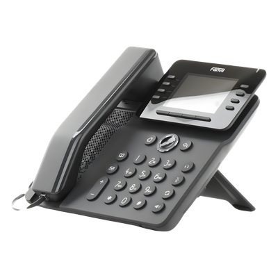 V64 - Teléfono IP Empresarial / 12 Líneas SIP / Pantalla Color 3.5" / Wi-Fi Dual Band / Bluetooth 5.0 / PoE Gigabit / Conferencia 6 Vías