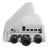 CRS305-1G-4S+OUT - CRS305-1G-4S+OUT, FiberBox Plus, Switch exteriores CPU 800MHz, 512MB RAM, 1 EthGb, 4 SFP+, RouterOS/SwitchOS
