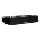 WMP1E - Organizador de Cables Horizontal / Doble Frontal y Posterior / 2UR / 19in / ABS