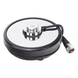 1240 - Montaje magnetico para antenas de 3/4" (Nmo), 5 m de cable RG-58A/U, conector UHF (PL-259) macho, diámetro de 5"