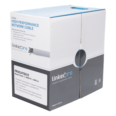 PRO-CAT-5E-V2 - Linkedpro By Epcom Bobina de Cable / Cat5e / 305 m (1000 pies) PRO-CAT-5E-V2