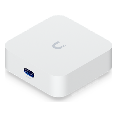 UX7 - Cloud Gateway Compacto / Wi-Fi 7 / 6 Transmisiones Espaciales / 6 GHz / 10GbE WAN / 2.5GbE LAN / Cobertura 160 m² (1,750 ft²)