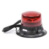 XM-1535-R - Burbuja LED Giratoria / 9 LEDs / Montaje Magnético / IP65 / 12 VCC / 2 Patrones de Destello