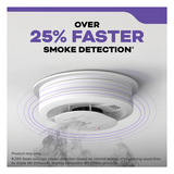 30CUAR1 - Detector de Humo Compacto Fotoeléctrico Autónomo | Batería AA Reemplazable | Modelo 21031529 | Pieza