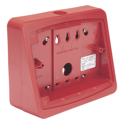 ANN-SB80-KITR - Fire-Lite Caja de Montaje en Superficie / Para Anunciador Remoto / Ángulo 15° ANN-SB80-KITR