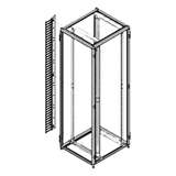PS1CM238 - Hoffman Organizador Vertical de Cables Rack / 48 UR / Acero Negro PS1CM238
