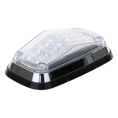 XT1885RW - Luz de Advertencia LED / 8 x 4 in / 12 LEDs / 11 Patrones de Destello / IP67 / 12-30 VDC / SAE J595 J845