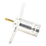 RFB-1115-14 - Rf Industries,Ltd Conector BNC Hembra / Soldable para Chasis / 4 Perforaciones 18 mm (0.59 ft)