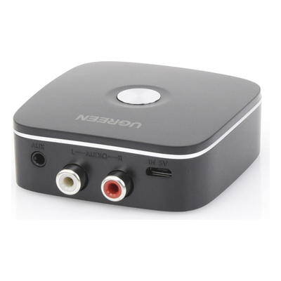 30445 - Ugreen 30445 transmisor de audio inalámbrico 3,5 mm 10 m Negro