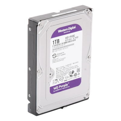 WD11PURZ - Western Digital Purple disco duro interno 1 TB 5400 RPM 64 MB 3.5" Serial ATA III