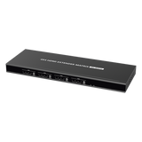 TT844 - MATRICIAL Y EXTENSOR DE VIDEO HDMI 4 x 4 / 4 Entradas HDMI / 4 Salidas HDMI Loop / 4 Salidas RJ45 para Extender la señal 70 metros por salida  /4K / Conmutación por RS232, Control Remoto o Ethernet.