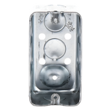 HUB-660 - Raco Caja de Conexión Galvanizada / 4x2 in / 10 Entradas 1/2 in HUB-660