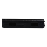 WMPHF2E - Organizador de Cables Horizontal / 2UR / 19in / Frontal con Tapa Extendida / ABS