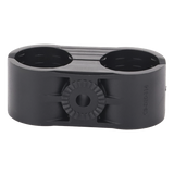 CB-114 - Syscom Towers Sujetador Plástico para Cable Coaxial / 2 Cables / 1-1/4" Nominal CB-114