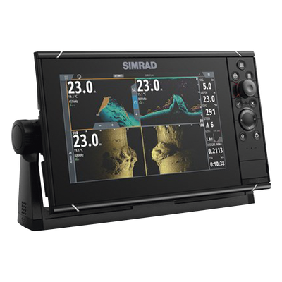 000-15405-001 - Pantalla Náutica 9 Pulgadas SolarMAX IPS / Procesador iMX 8 / Ecosonda Integrada 1kW CHIRP / GPS Incorporado / Conectividad Inalámbrica / Compatibilidad con Accesorios Simrad / Montaje Flush o Bracket / Incluye Mapa Mundial