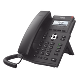 X1SP - Teléfono IP / 2 Líneas SIP / Pantalla LCD 128x48 / Audio HD G.722 y Opus / Conferencia 3 Vías / PoE 802.3af / OpenVPN / Soporte EHS