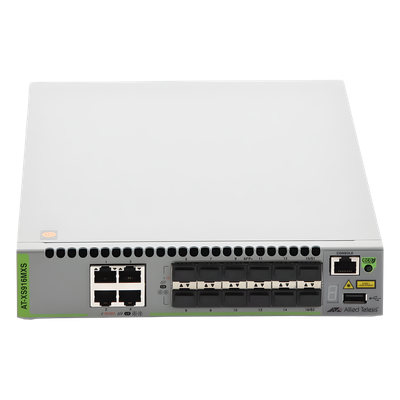 AT-XS916MXS-10 - Allied Telesis Switch Capa 3 Stackeable / 12 Puertos SFP/SFP+ 10G / 4 Puertos RJ-45