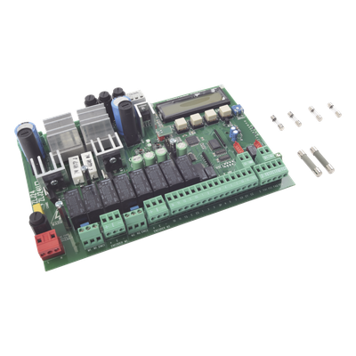 3199-ZLJ24110 - Tarjeta electronica para motores de dos hojas abatibles con decodificación radio incorporada