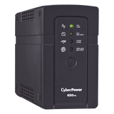 RT650 - Cyberpower UPS de 650 VA/400 W, Topología Standby, Compacto, Entrada 120 Vca NEMA 5-15P, Con 3