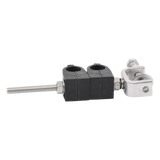 SHK-12-2-P - Andrew / Commscope Sujetador de cables / 2x coaxial 1/2 pulgada / Montaje angular SHK-12-2-P