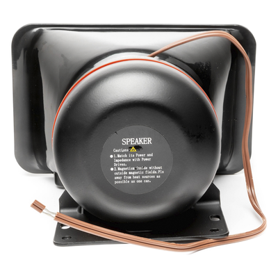 XYD100 - Bocina de uso rudo / 100 W / 8 Ohms / Base aluminio / 7.0 × 8.1 × 5.1 pulgadas
