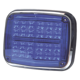 XT1895B - Luz de Advertencia LED / 24 LEDs / 11 Patrones Programables / IP67 / 12-30 VCC / 24 W / Policarbonato