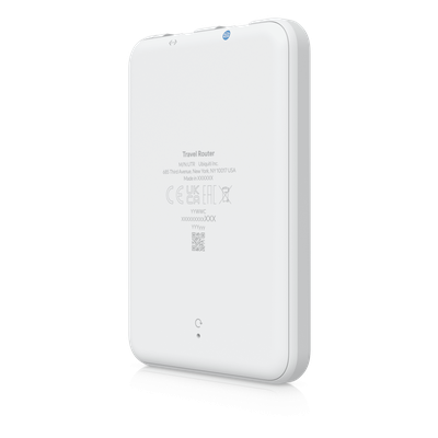 UTR - Router de Viaje / Wi-Fi 5 Dual Banda / 2 Puertos GbE / VPN OpenVPN+WireGuard / USB-C 5W / 12.5 mm / 0.49 in / 89 g