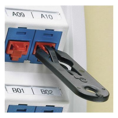 PSL-DCJB-BL - Panduit Kit de Bloqueo de Puertos RJ45 / 10 Unidades / Incluye Llave de Extracción PSL-DCJB-BL