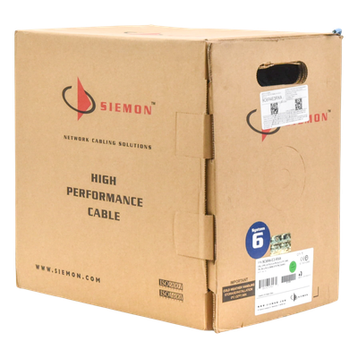 9C6R4-E3-RXA - Siemon Bobina de Cable UTP / Cat6 / 23 AWG 9C6R4-E3-RXA