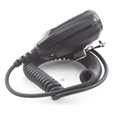 TXH222 - Micrófono para Radio Móvil / Conector 8 Pines / IP54 / Cable Kevlar 40 kg / PTT para Guantes / Grado Médico