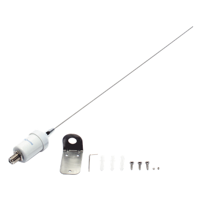 TX-1600-SYS - Antena Marina VHF / 156-163 MHz / 3.5 dBi / Acero Inoxidable / Cable 4.5 m (14.8 ft) / Montaje en L / PL-259 / Exterior