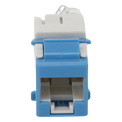 U6-K06NS - Jack Keystone Cat6 / UTP / Terminación 110 / Color Azul / -10 a 60°C / UL 94 V-0