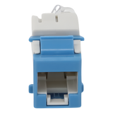 U6-K06NS - Jack Keystone Cat6 / UTP / Terminación 110 / Color Azul / -10 a 60°C / UL 94 V-0