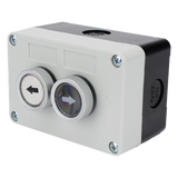 XBS-SW-22 - Botonera doble / IP40 / NO / 24VDC / 106 x 72 x 58 mm / 4.2 x 2.8 x 2.3 in