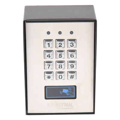 PRO-KEYPAD-3V2 - Epcom Teclado de Control de Acceso / 3 Métodos de Acceso / 1,200 Usuarios PRO-KEYPAD-3V2