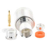 RFN-1000-1S - Rf Industries,Ltd Conector RF N Macho / Ensamble por Rosca / Compatibilidad RG-58/U y RG-142/U