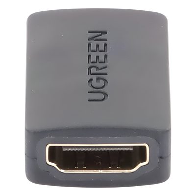 20107 - Ugreen 20107 cambiador de género para cable HDMI Negro, Oro