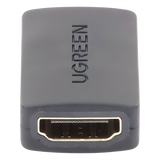 20107 - Ugreen 20107 cambiador de género para cable HDMI Negro, Oro