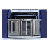 XT-100 - Torniquete de Cuerpo Completo / 4 Ejes de Seguridad / Acero Inoxidable 304 / Interior/Exterior / 25 Personas/min / Bidireccional / 110 VCA