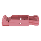 TGSJT - Herramienta de Terminación de Jacks / Ángulo 45° / Nylon Reforzado con Fibra de Vidrio / 2.86 x 0.63 pulgadas / Capacidad 45 Cápsulas / Color Rojo Rubí
