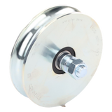 1150-5060-001 - Rueda de 14 cm SIN Soporte / Soporta hasta 550 kg / Canal Tipo "U"