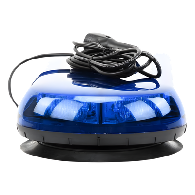 X605-B - Mini Barra de Luces LED / 24 LED Gen III / 25 Patrones de Destello / Montaje Magnético y por Succión / 12 VCC / -40°C a 55°C
