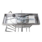 XT-100-L - Torniquete de Cuerpo Completo / 25 Personas/min / Acero Inoxidable / Rotación 90° / Interior y Exterior / 110 VCA