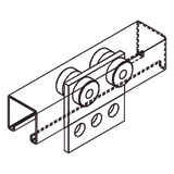 ANC-HN02 - Anclo Base Cuadrada / Acero Resistente / 4 Perforaciones ANC-HN02